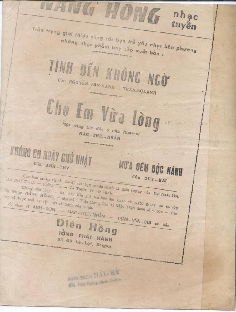 Sheet nhạc Tay trắng tay đen - Trang 4