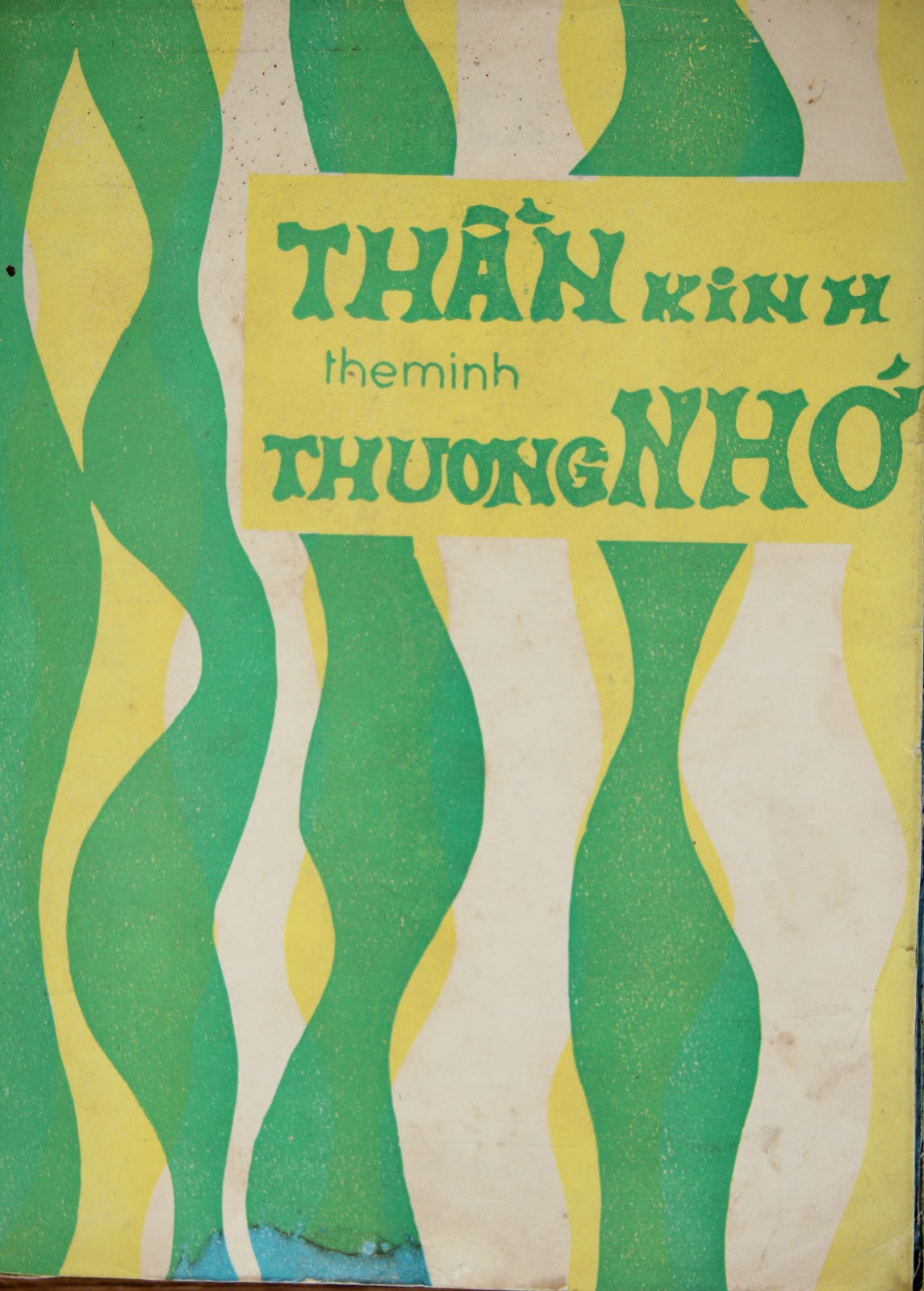 Sheet nhạc Thần Kinh thương nhớ - Trang 1