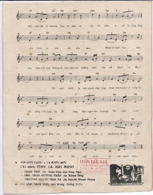 Sheet nhạc Than thở - Trang 3