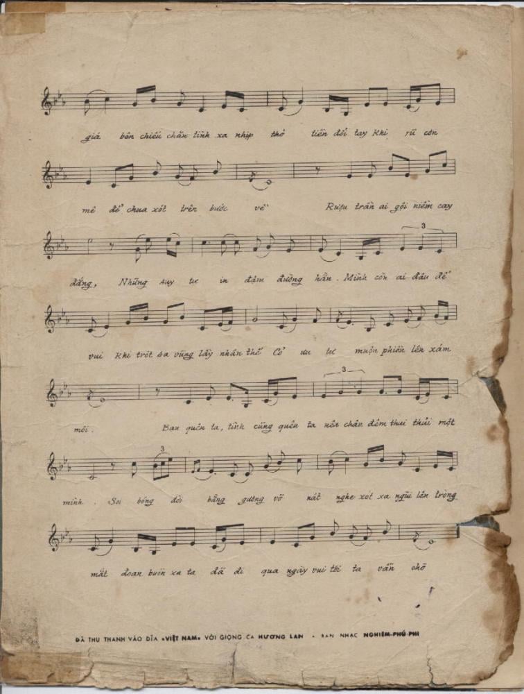 Sheet nhạc Thói đời - Trang 3