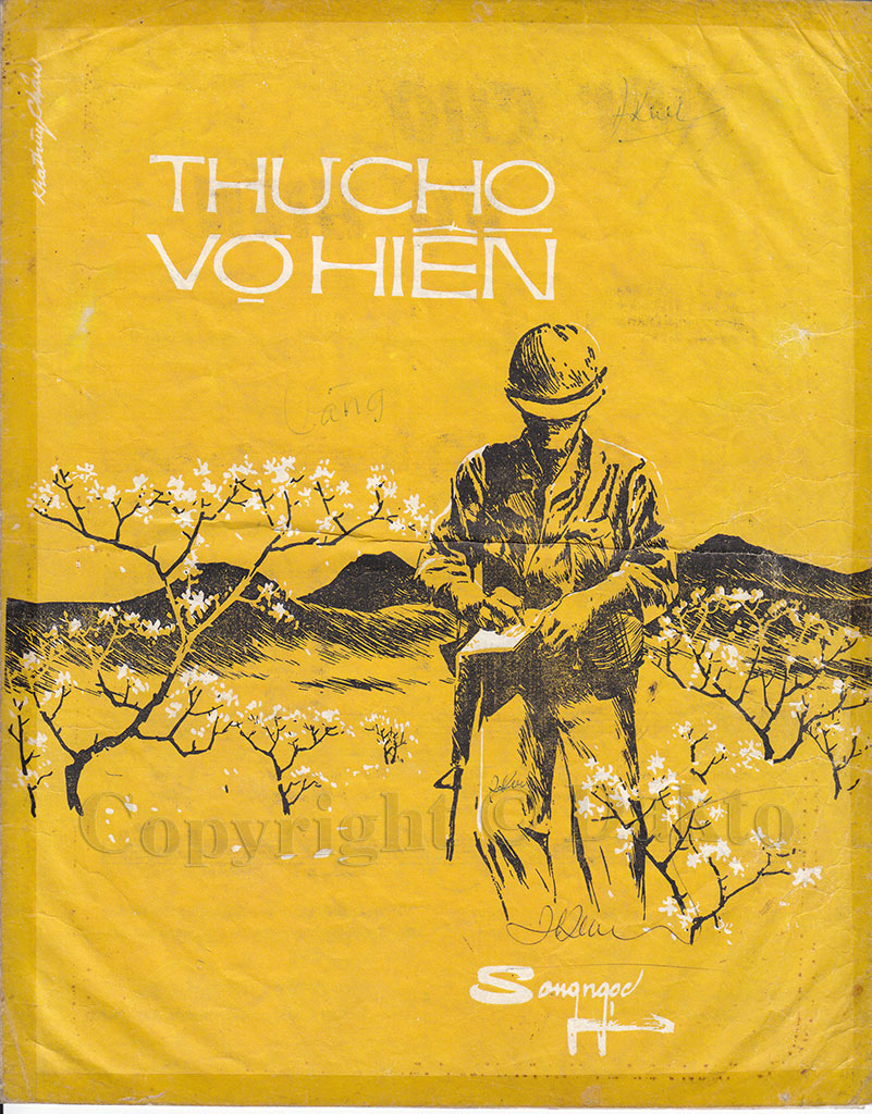 Sheet nhạc Thư cho vợ hiền - Trang 1