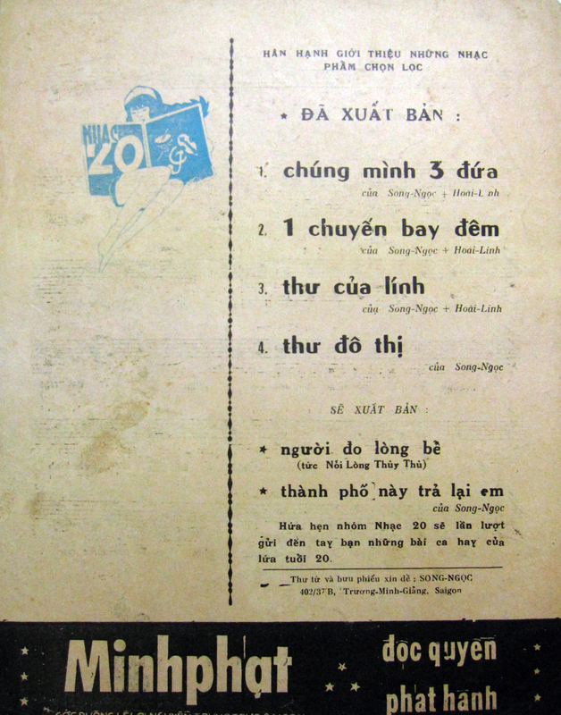 Sheet nhạc Thư đô thị - Trang 4