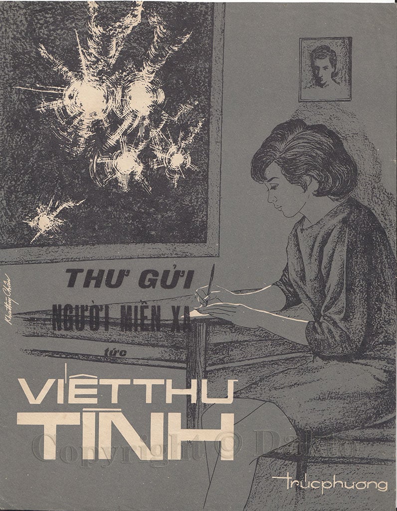 Sheet nhạc Thư gửi người miền xa - Trang 1