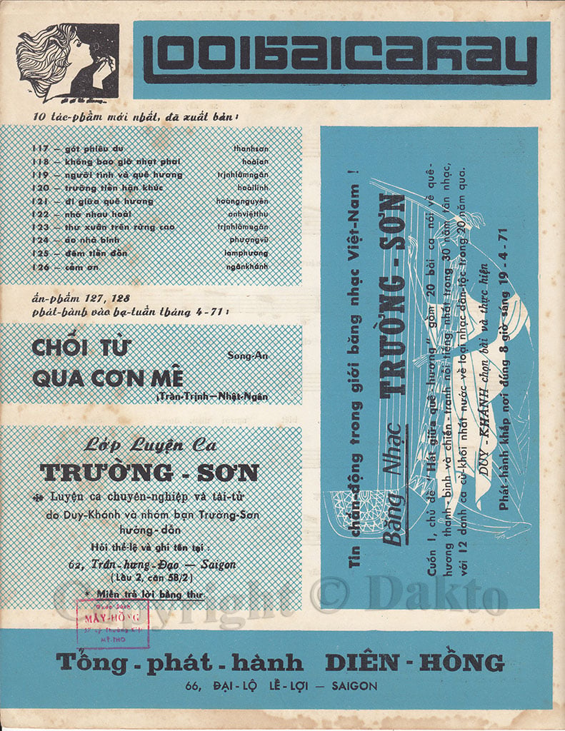 Sheet nhạc Thư xuân trên rừng cao - Trang 4