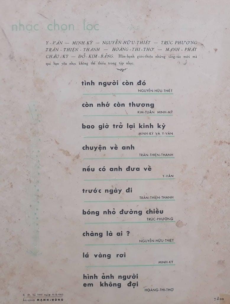 Sheet nhạc Thư về biên khu - Trang 4
