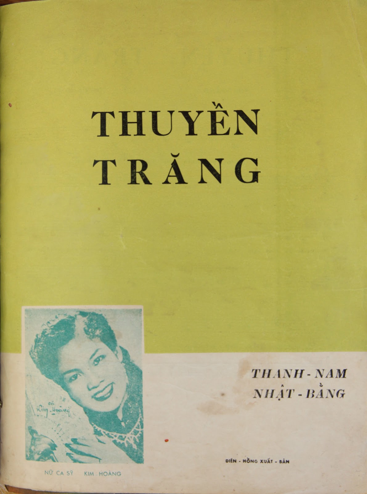 Sheet nhạc Thuyền trăng - Trang 1