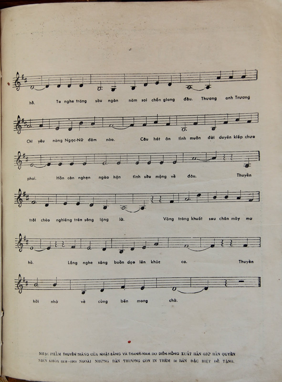 Sheet nhạc Thuyền trăng - Trang 3