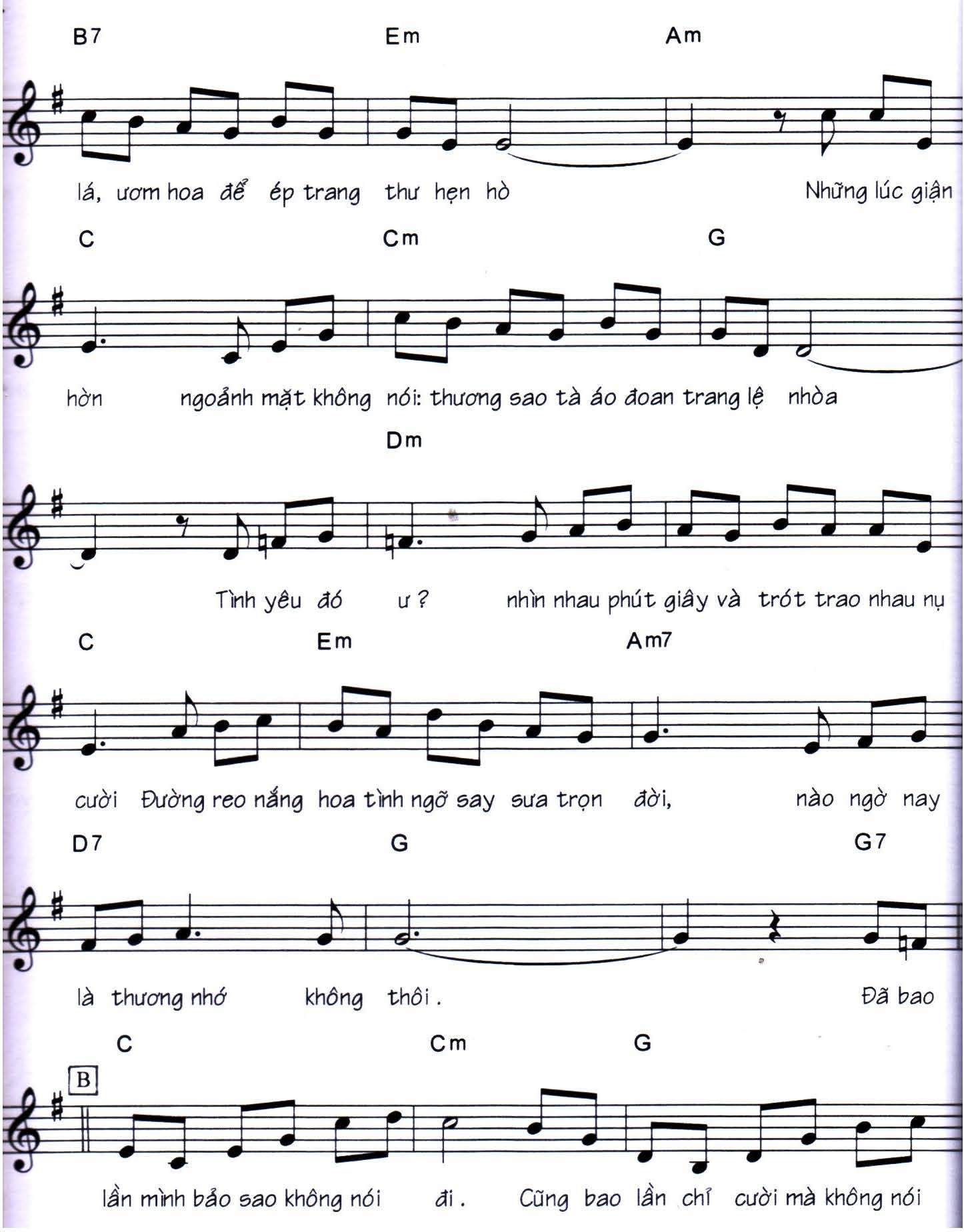 Sheet nhạc Tiếng hát nửa vời - Trang 3