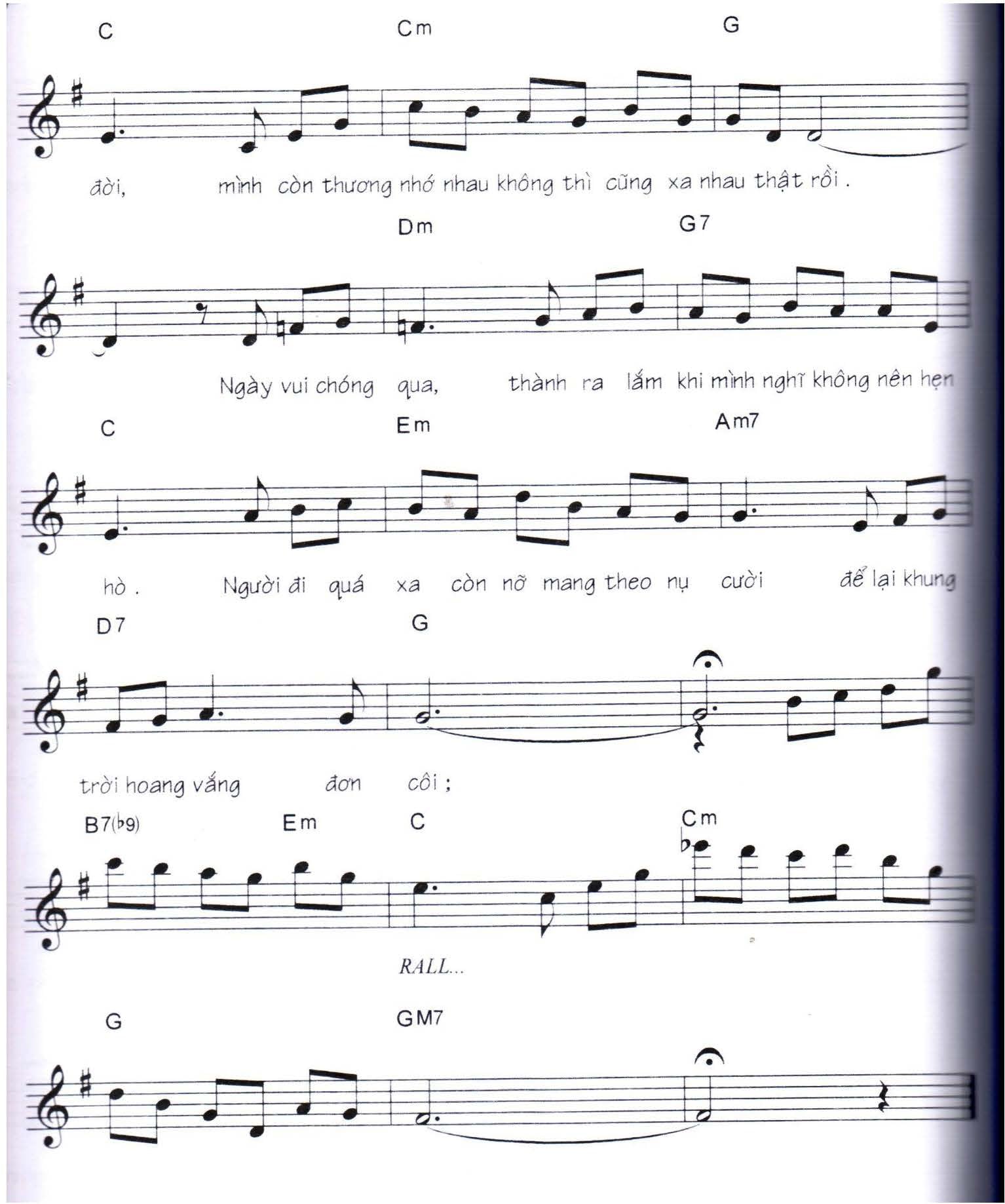 Sheet nhạc Tiếng hát nửa vời - Trang 5