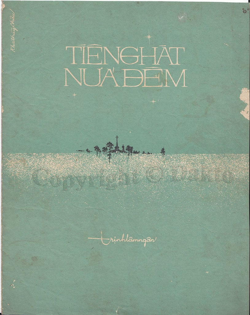 Sheet nhạc Tiếng hát nửa đêm - Trang 1