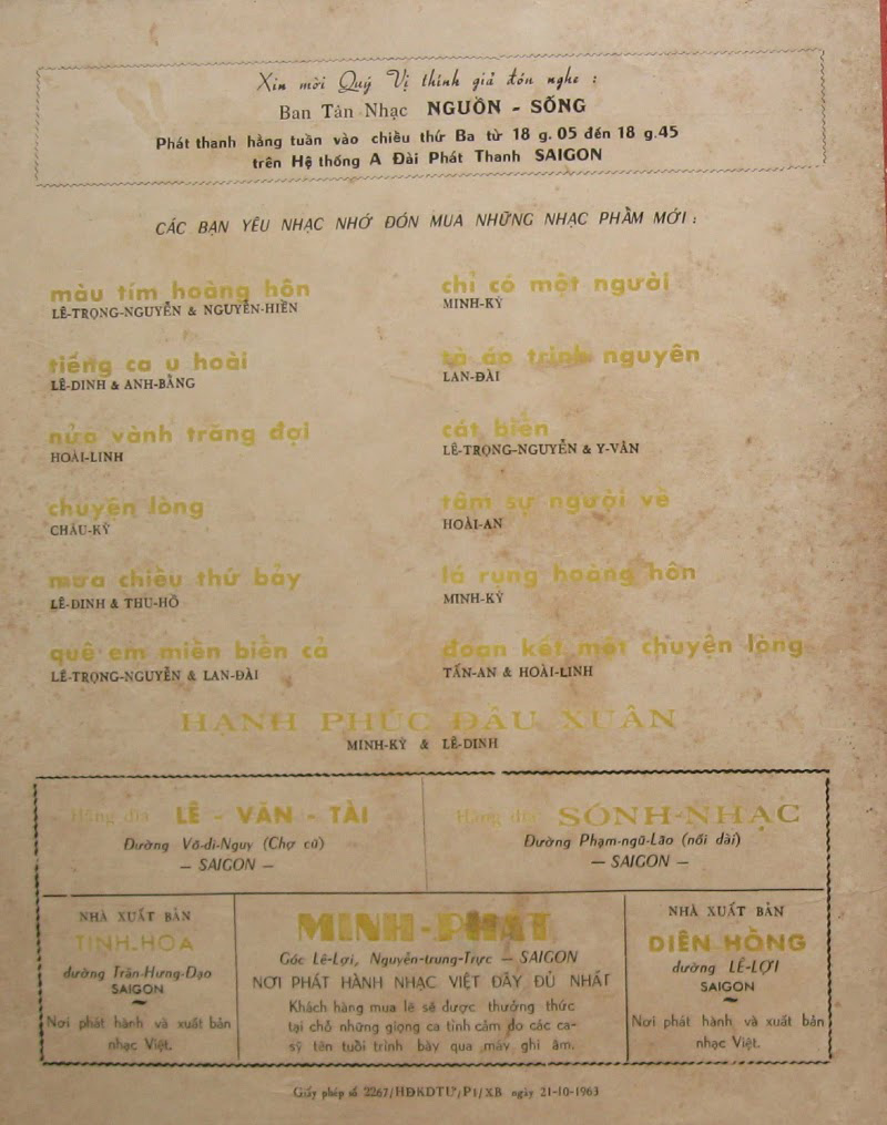 Sheet nhạc Tiếng hát học trò - Trang 4