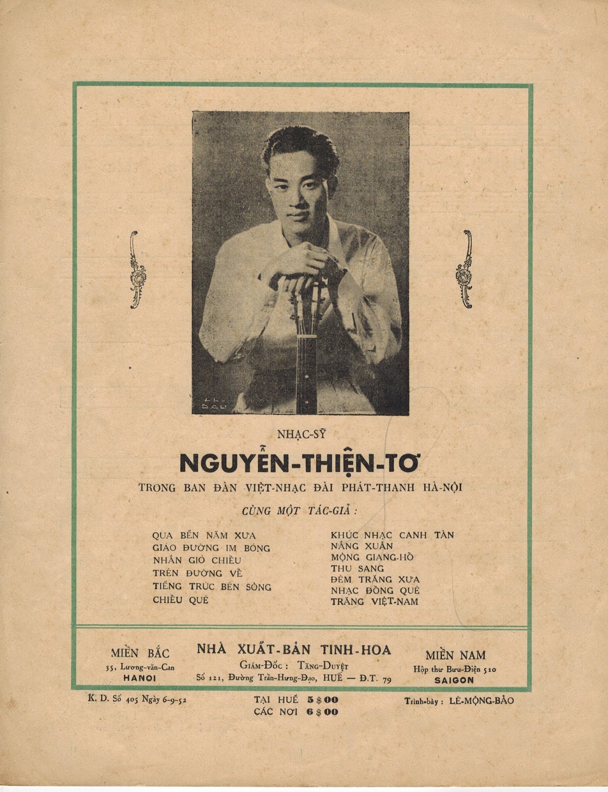 Sheet nhạc Tiếng trúc bên sông - Trang 4