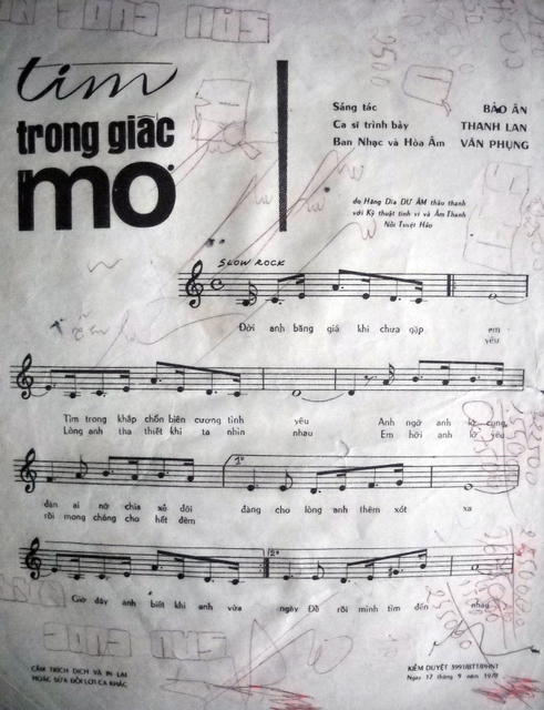 Sheet nhạc Tìm trong giấc mơ - Trang 6