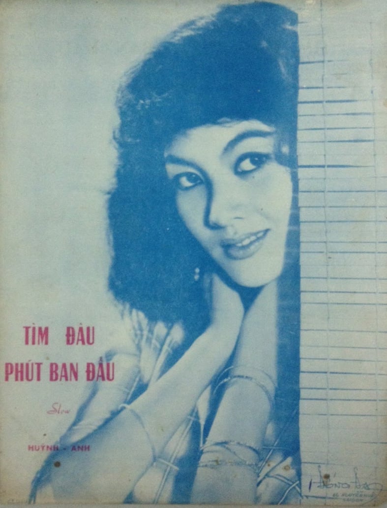 Sheet nhạc Tìm đâu phút ban đầu - Trang 1