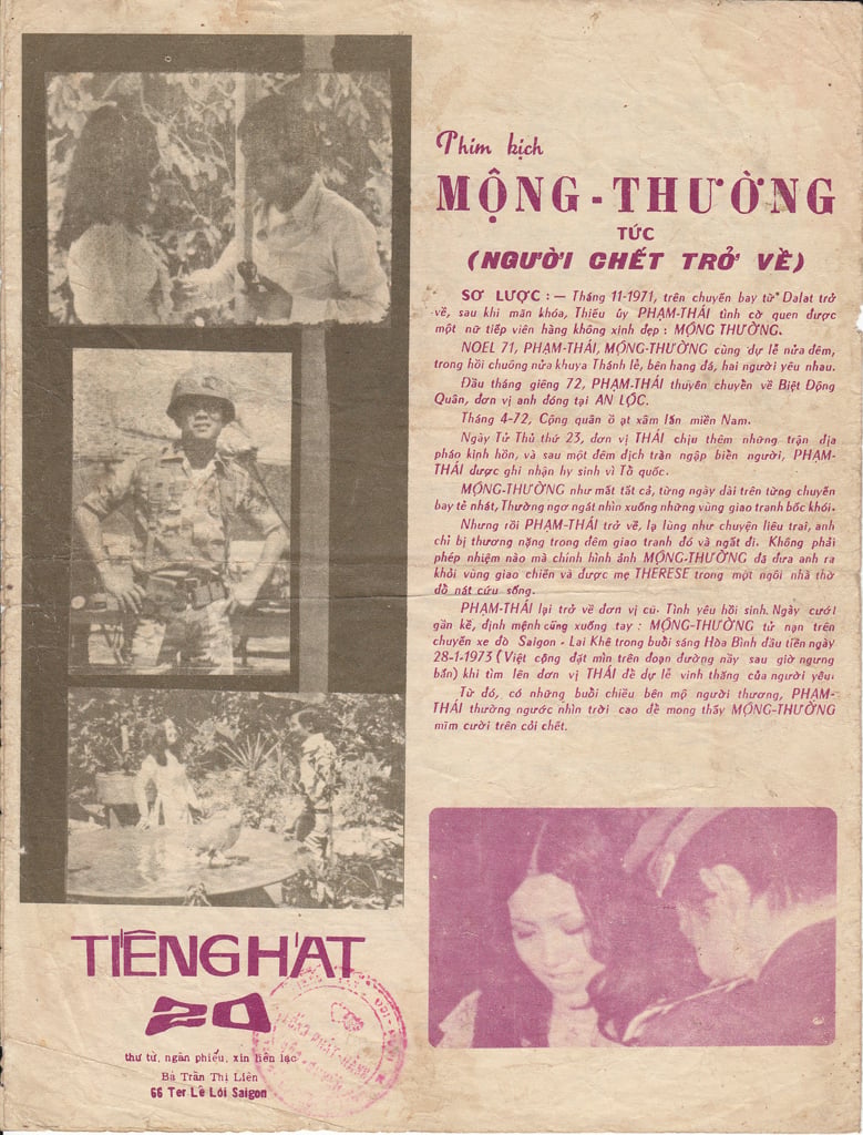 Sheet nhạc Chuyện tình Mộng Thường - Trang 4