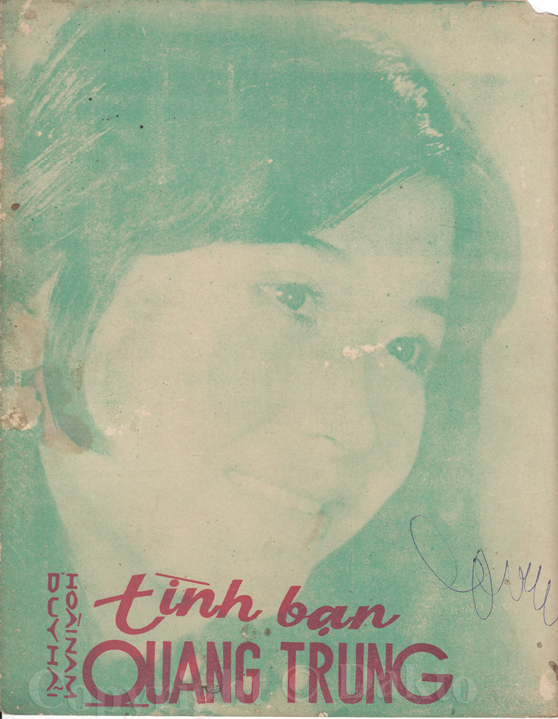 Sheet nhạc Tình bạn Quang Trung - Trang 1