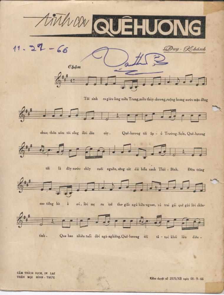 Sheet nhạc Liên khúc Tình ca quê hương - Lối về đất mẹ - Trang 2