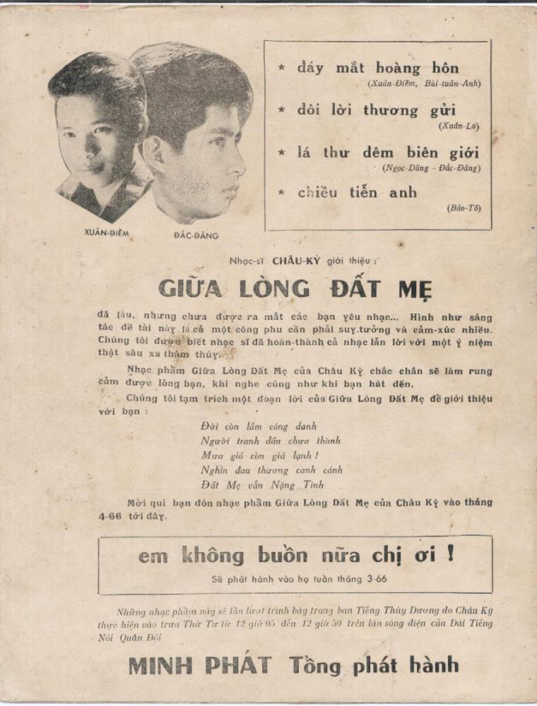 Sheet nhạc Tình đại dương - Trang 4