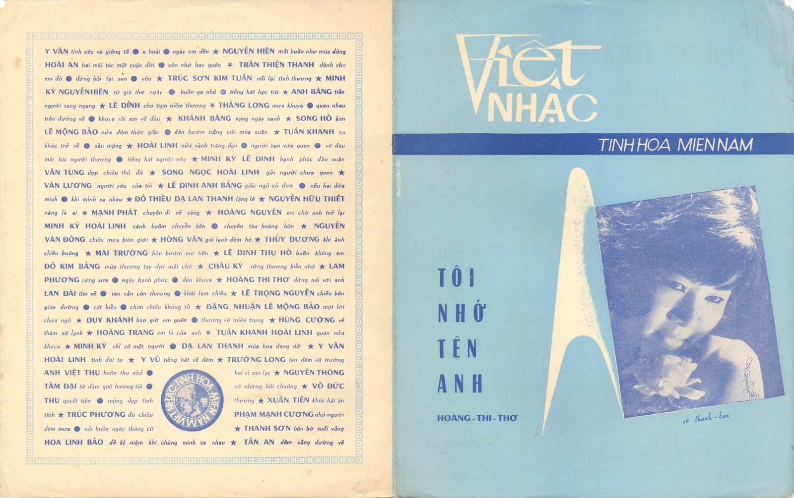 Sheet nhạc Tôi nhớ tên anh - Trang 1