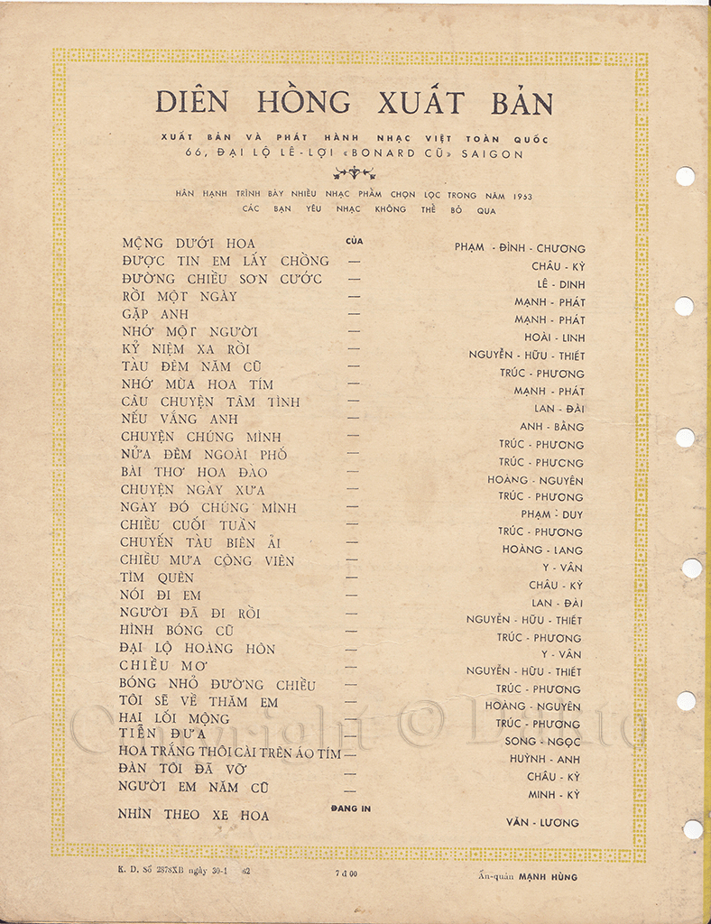 Sheet nhạc Tôi đưa em sang sông - Trang 4