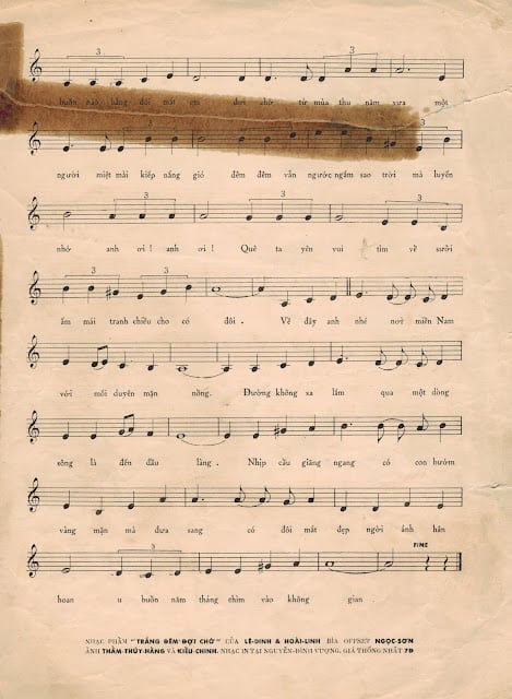 Sheet nhạc Trắng đêm đợi chờ - Trang 3