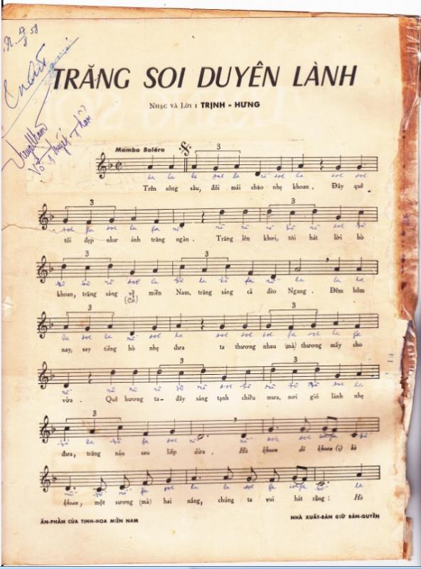 Sheet nhạc Trăng soi duyên lành - Trang 3