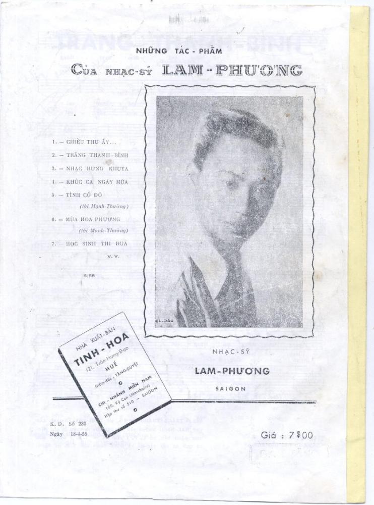 Sheet nhạc Trăng thanh bình - Trang 4