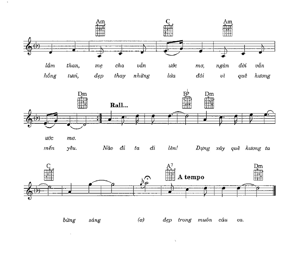 Sheet nhạc Trên công trường rộn tiếng ca - Trang 3