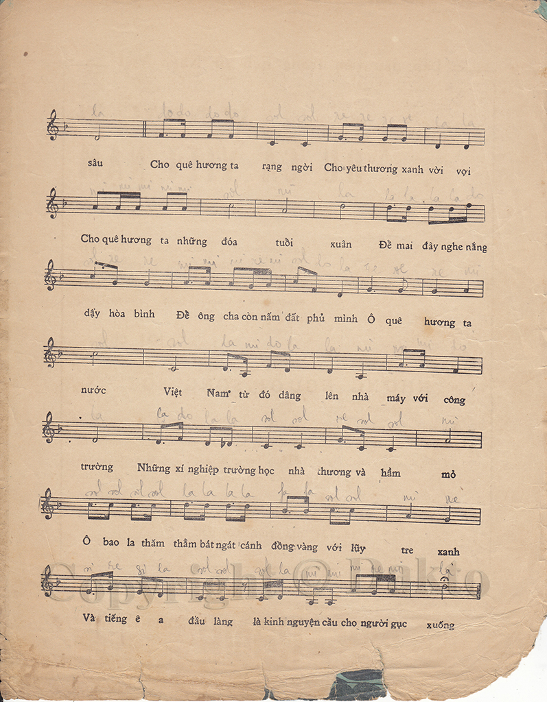 Sheet nhạc Trên đầu súng - Trang 3