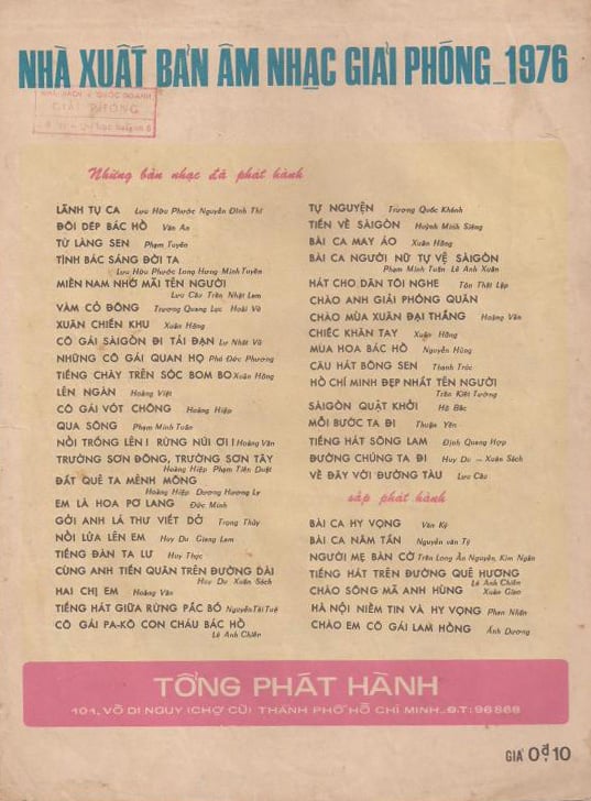 Sheet nhạc Trông cây lại nhớ đến Người - Trang 4