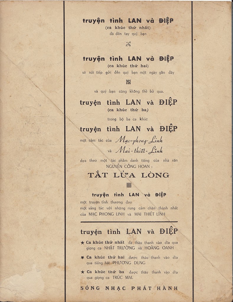 Sheet nhạc Chuyện tình Lan và Điệp - Trang 4