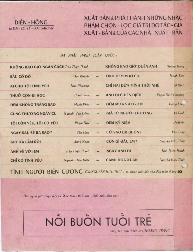 Sheet nhạc Từ đó em buồn - Trang 4
