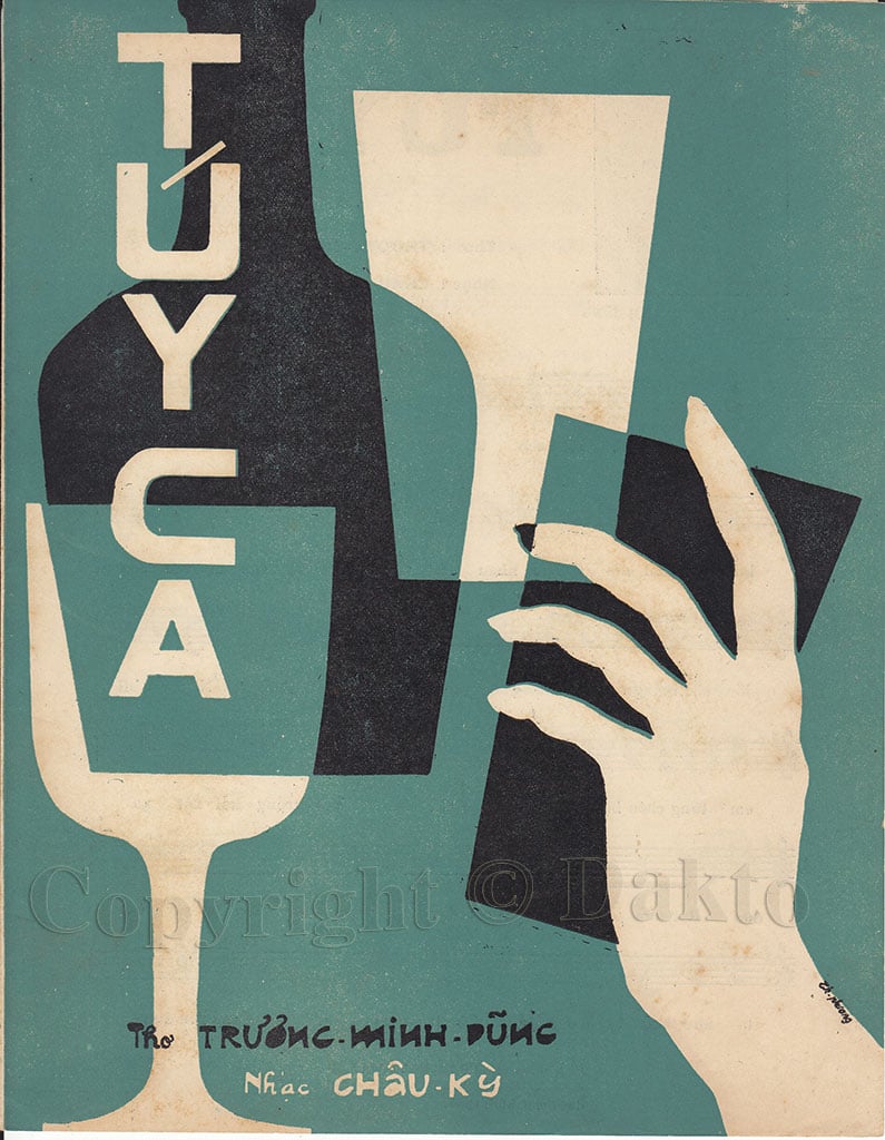 Sheet nhạc Túy ca - Trang 1