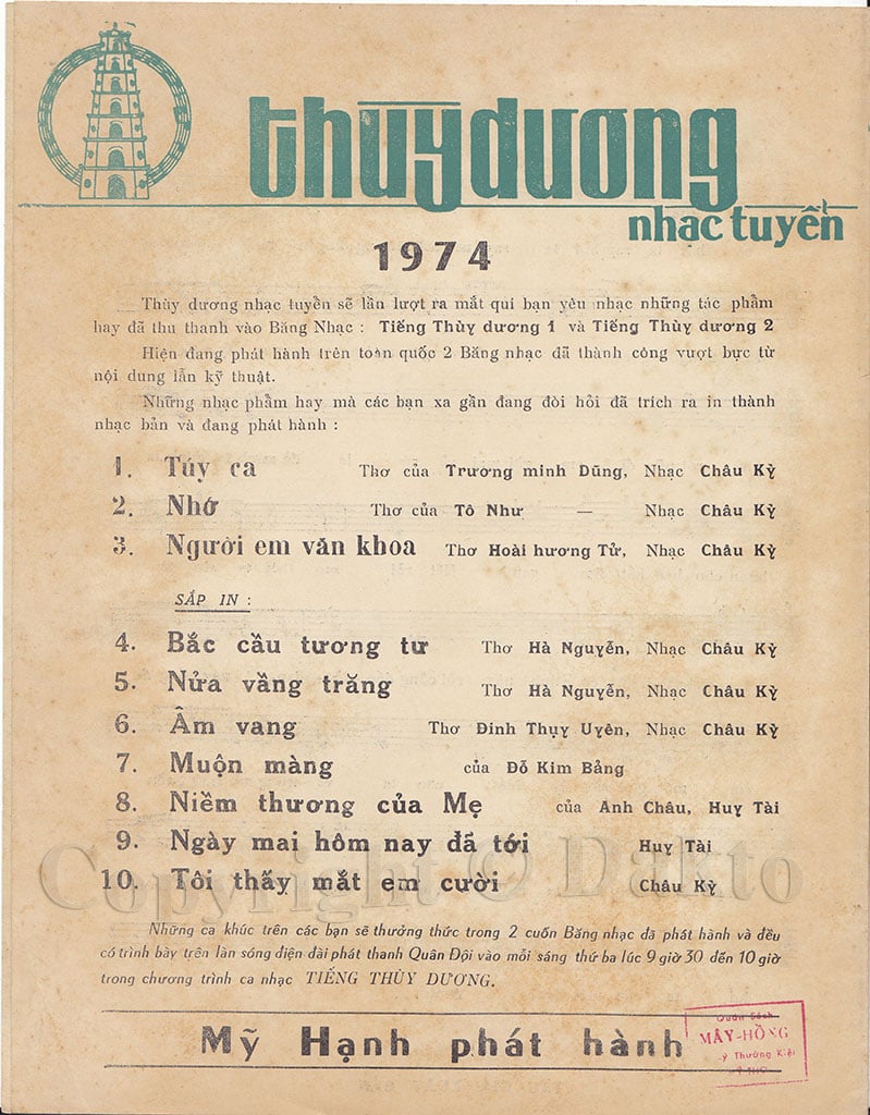 Sheet nhạc Túy ca - Trang 4