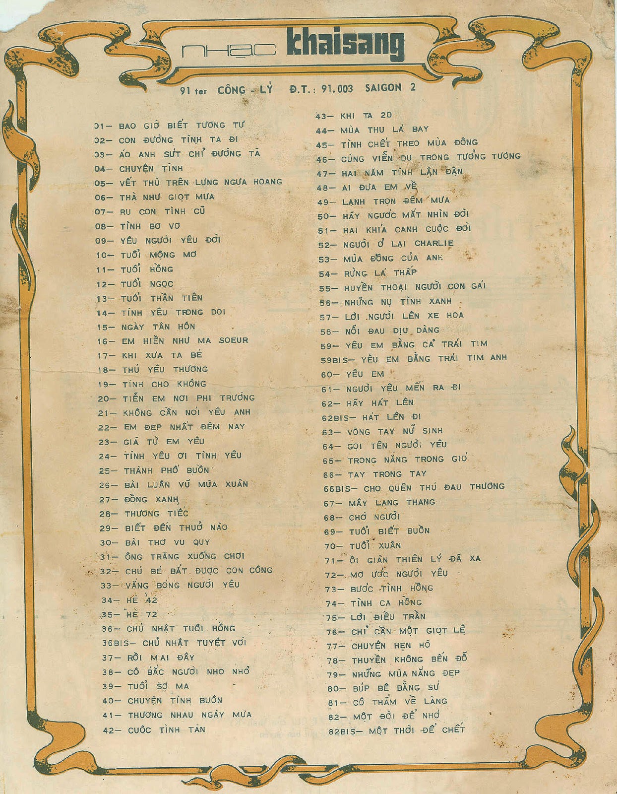 Sheet nhạc Trở về cát bụi - Trang 4