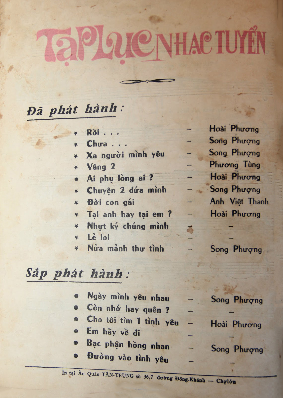 Sheet nhạc Xa người mình yêu - Trang 4