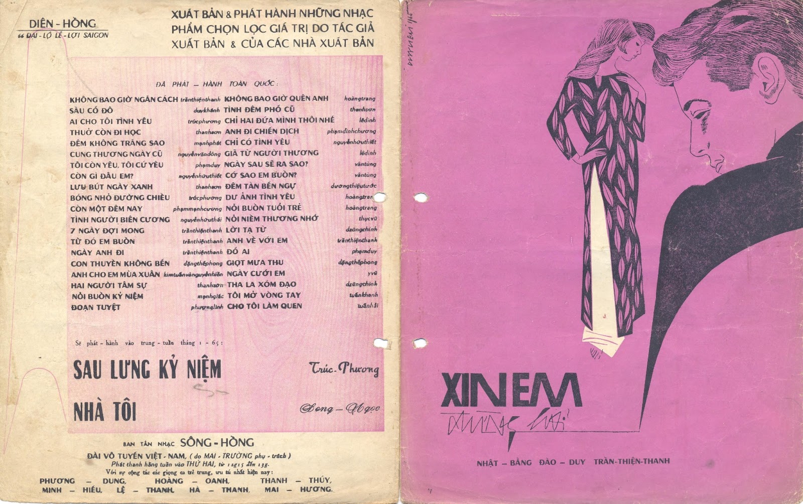 Sheet nhạc Xin em đừng hỏi - Trang 1