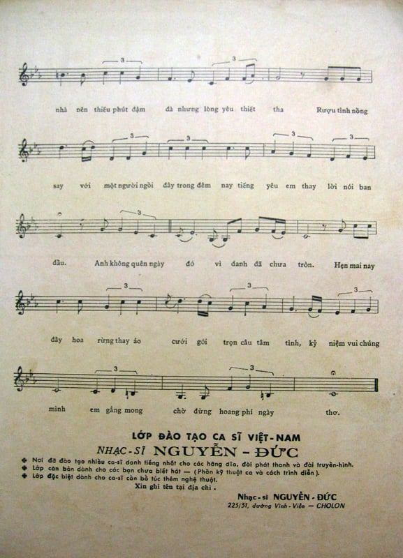 Sheet nhạc Yêu em từ đó - Trang 3
