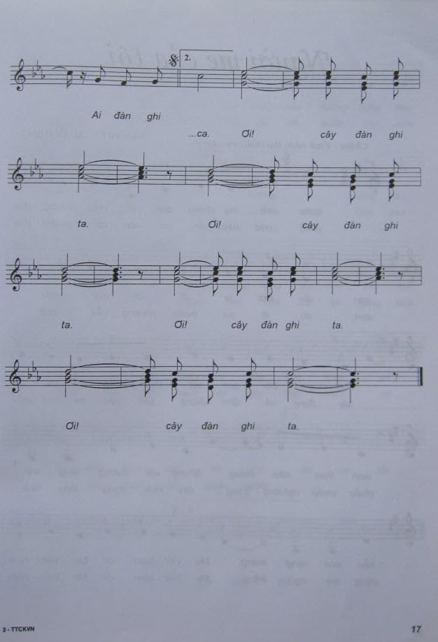 Sheet nhạc Cây đàn ghita của đại đội ba - Trang 3