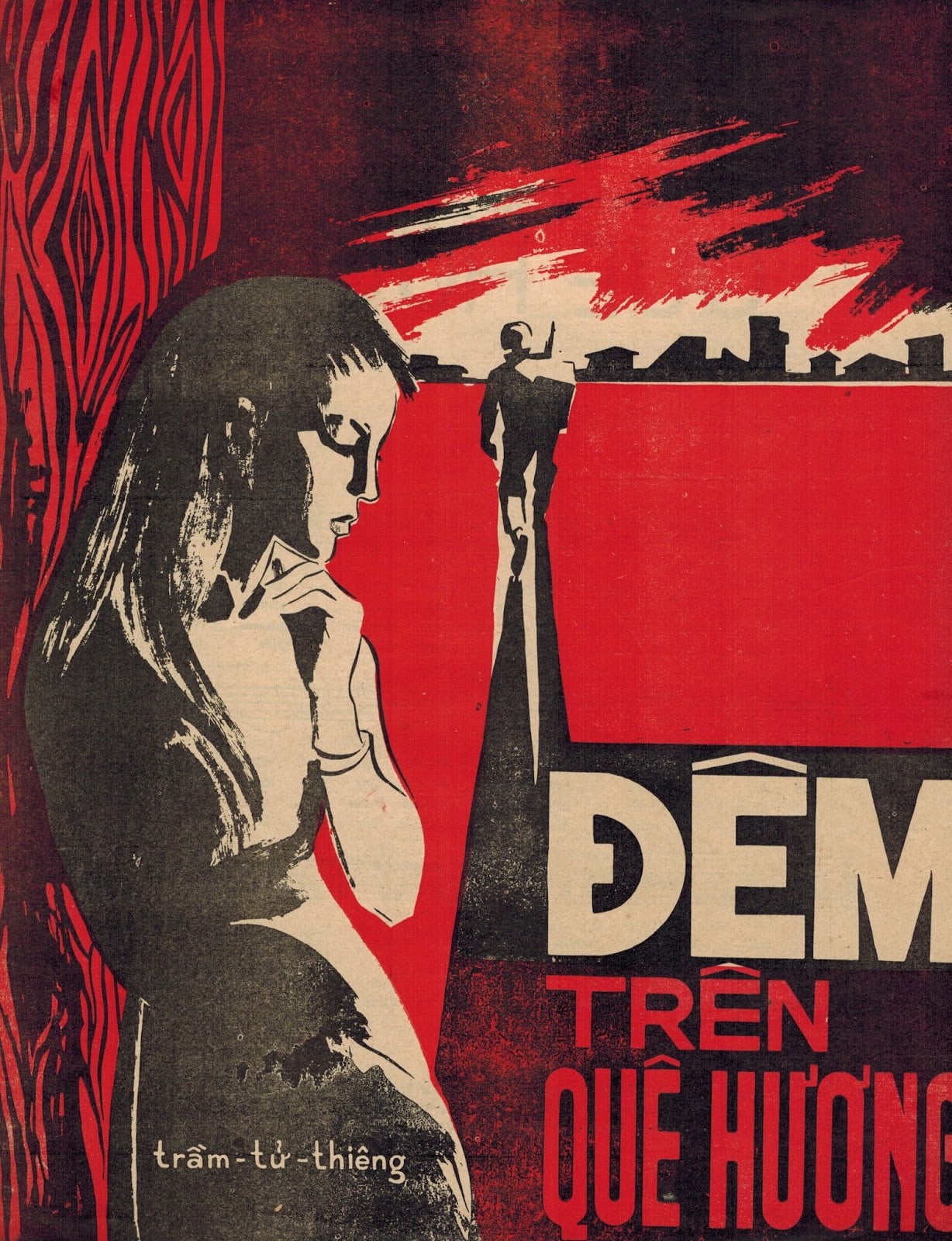 Sheet nhạc Đêm trên quê hương - Trang 1