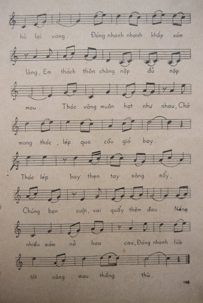 Sheet nhạc Đóng nhanh lúa tốt - Trang 2