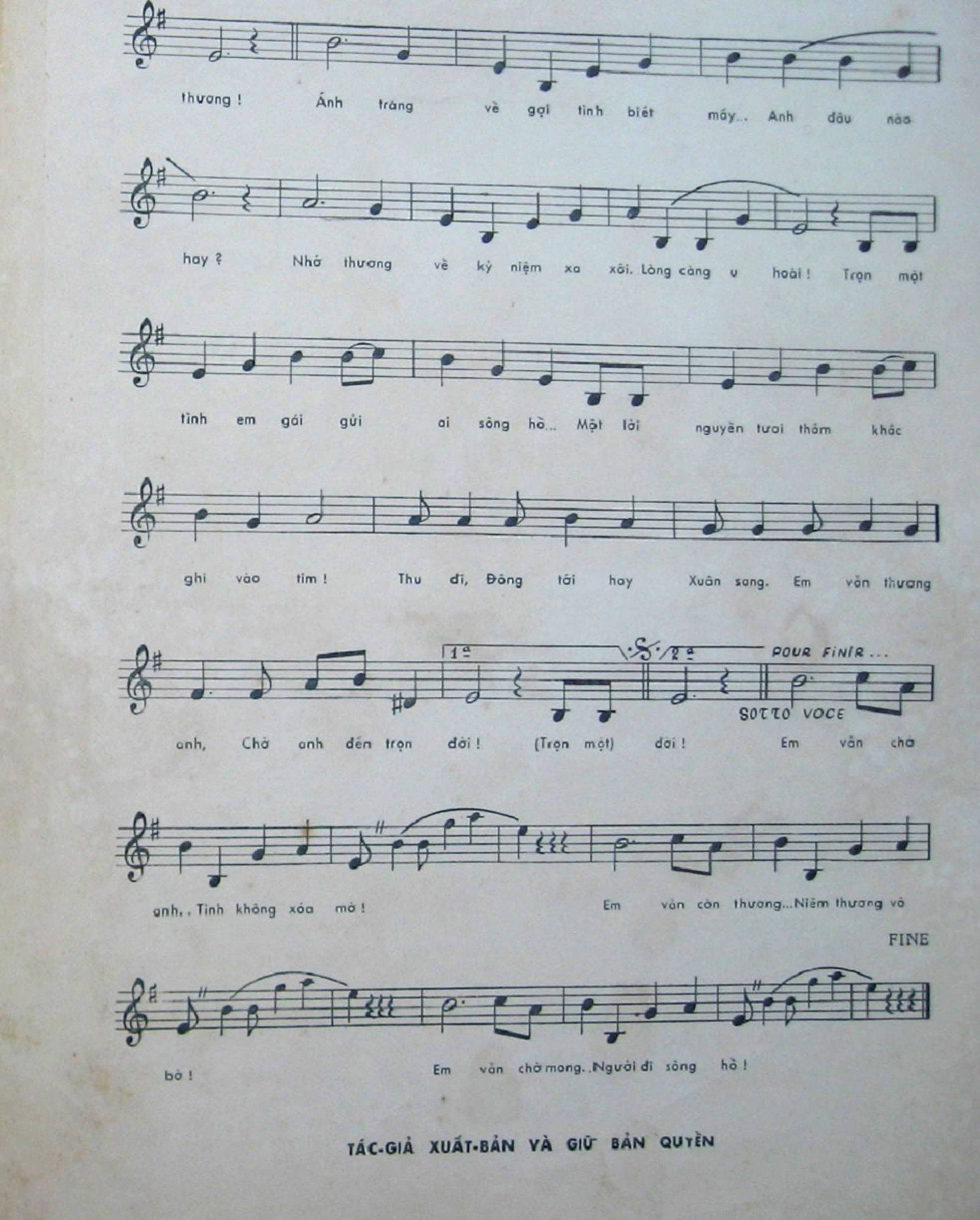 Sheet nhạc Gửi trọn tình em - Trang 3