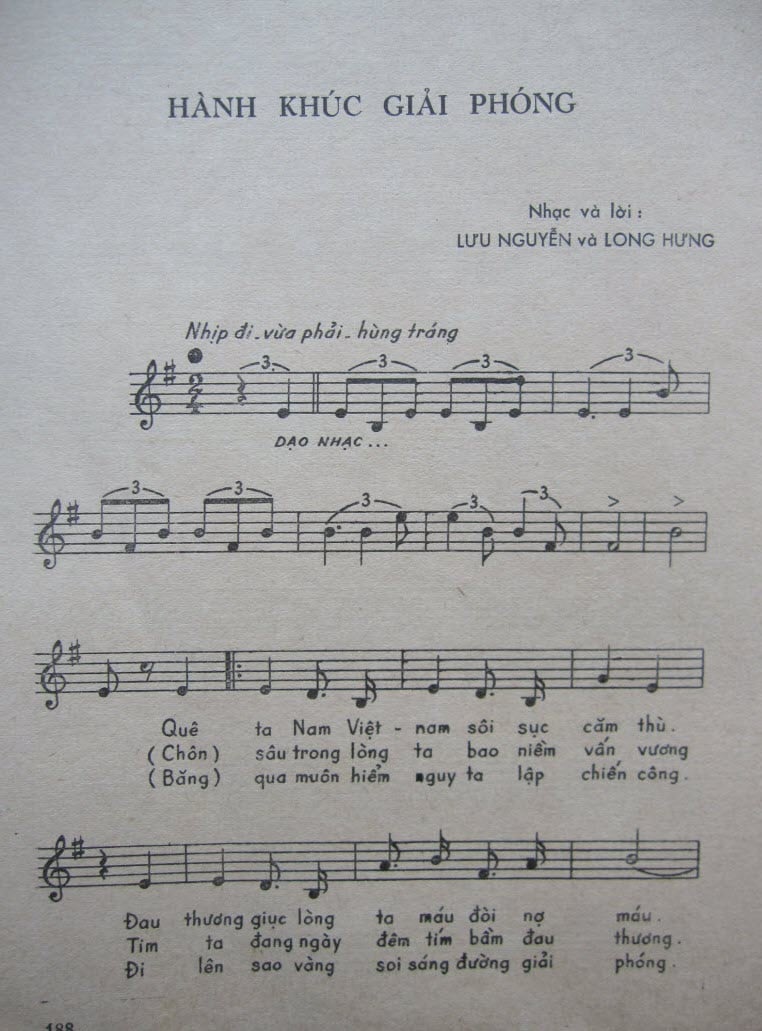 Hành khúc giải phóng Sheet Nhạc