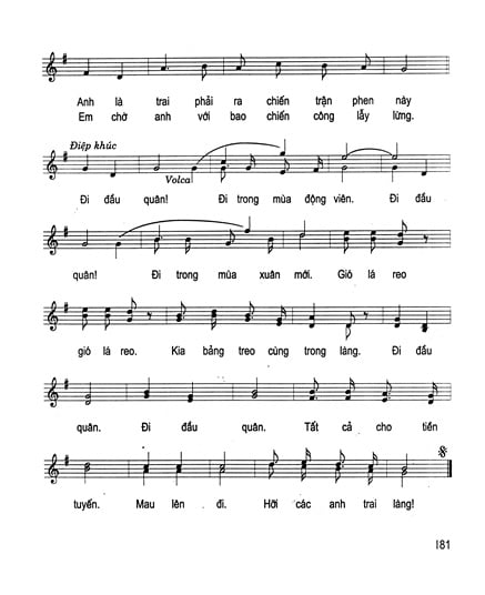 Sheet nhạc Lá xanh - Trang 2