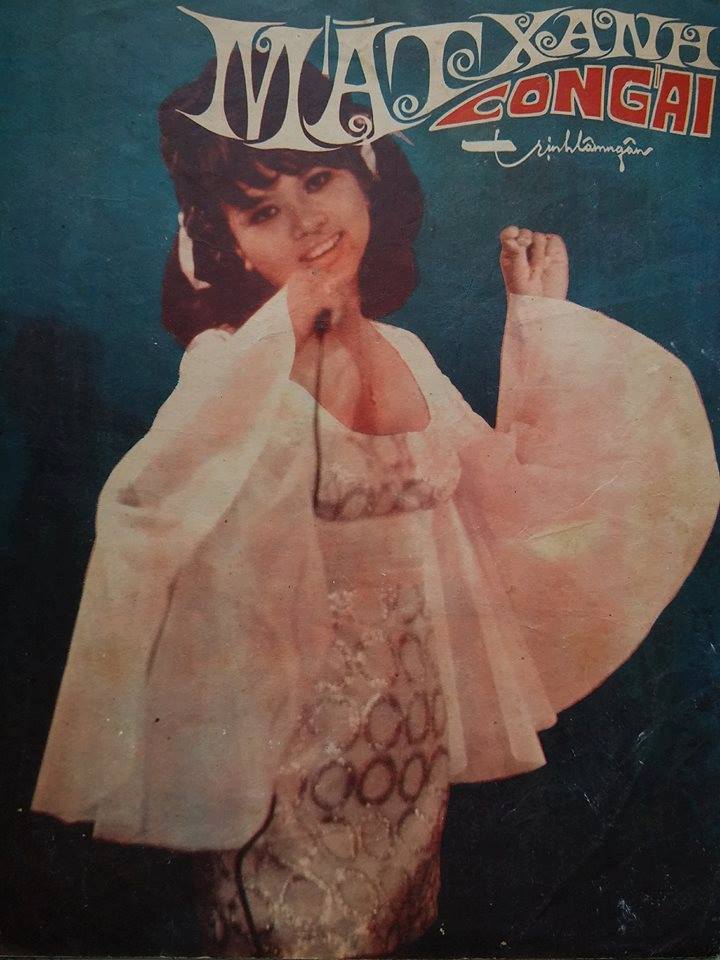 Sheet nhạc Mắt  xanh con gái - Trang 1