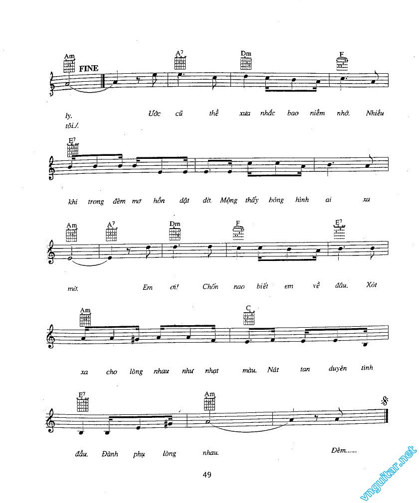 Sheet nhạc Nếu đừng dang dở - Trang 2