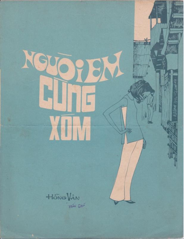Sheet nhạc Người em cùng xóm - Trang 1