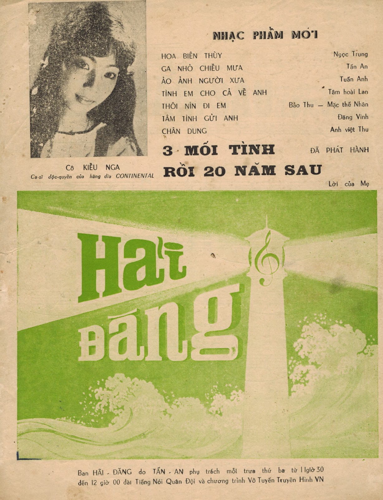 Sheet nhạc Rồi hai mươi năm sau - Trang 4