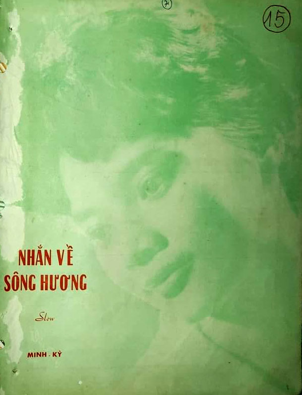 Sheet nhạc Nhắn về sông Hương - Trang 1