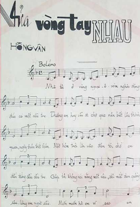 Sheet nhạc Nửa vòng tay nhau (Người mang kỷ niệm) - Trang 2